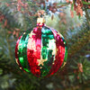 Christmas tree ball "Bergweihnacht" 7 cm