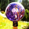 Garden ball purple