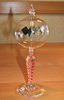 Radiometer with colored solid stem